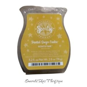 Scentsy Frosted Ginger Cookie Wax Bar wax melt free ship